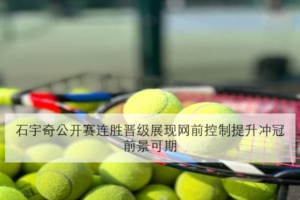 石宇奇公开赛连胜晋级展现网前控制提升冲冠前景可期